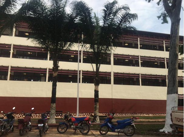 Remise technique aujourd’hui au gouvernement Centrafricain du Centre National Hospitalier Universitaire de Bangui (CNHUB) rénové !!!