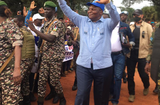 Le chef de l’état Faustin Archange TOUADERA a officiellement lancé la campagne référendaire de Berberati !!!